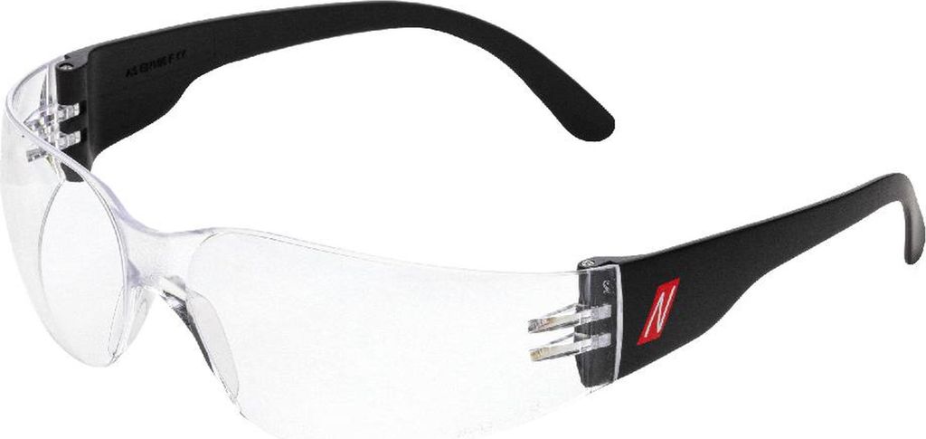Nitras Vision Protect Basic | 12 Schutzbrillen | schwarz | Produktbild 