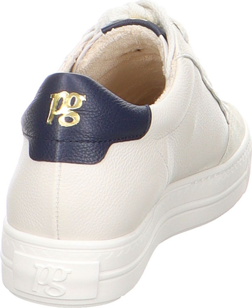 Paul Green Sneaker - Weiß / Blau Leder Größe: 40 Normal