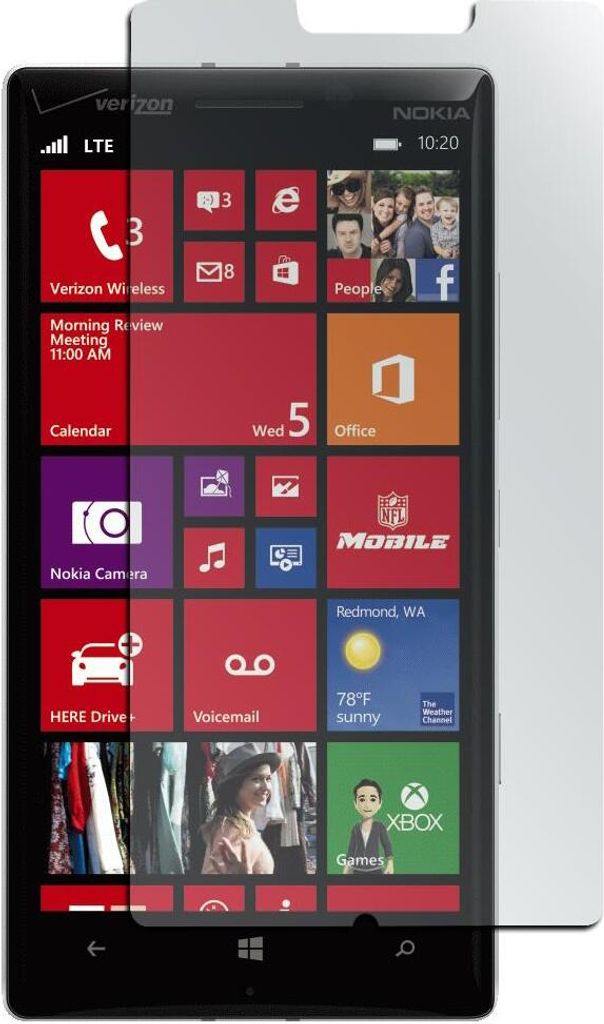 6er-Pack PhoneNatic Displayschutzfolien klar kompatibel mit Nokia Lumia Icon