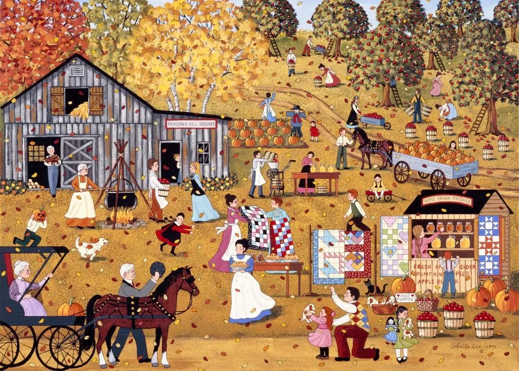 Puzzle Alipson October Gave A Party 500 pièces pour détente et calme