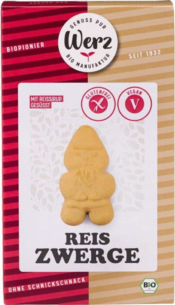 Reis-Zwerge - Vollkorn-Keks glutenfrei 125g Produktbild 