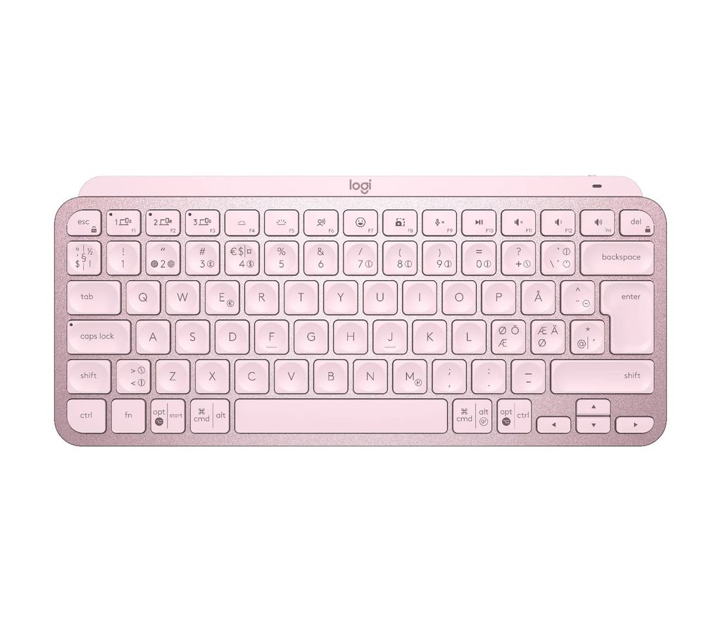 Logitech MX Keys Mini - Office - Tastatur - hinterleuchtet - Bluetooth - QWERTY - Nordisch (Dänisch/Finnisch/Norwegisch/Schwedisch)