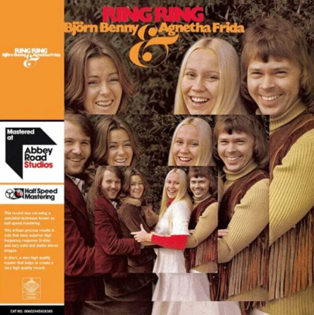 Vinyle ABBA Ring Ring - Qualité Sonore Supérieure Half Speed Edition 2 LP