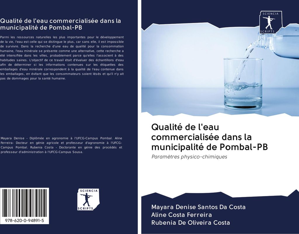 Qualité de l'eau commercialisée dans la municipalité de Pombal-PB