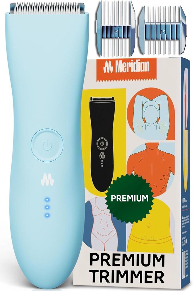 Haarschneider für Damen und Herren, USB C Aufladung, Reiseschloss, Manscape Trimmer für Männer Wasserdicht & Duschbereit Ideal für unterwegs