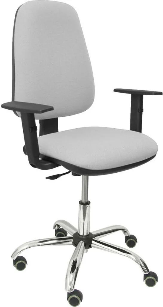 Chaise Bali Socovos Gris Clair : Accoudoirs Réglables et Confort Premium