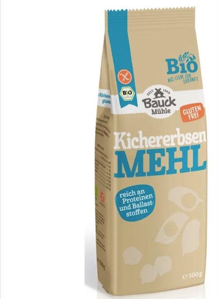Bauckhof  Kichererbsenmehl 500g - 1 Beutel Produktbild 