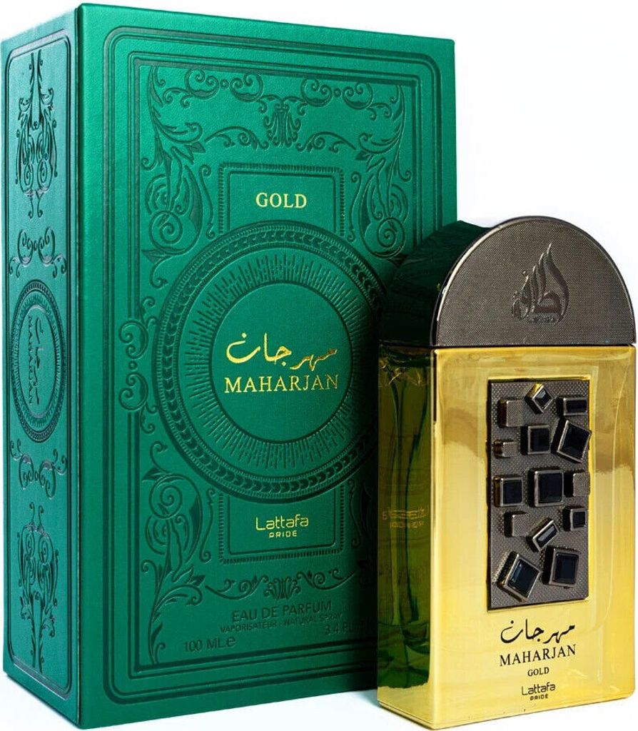 Lattafa, Orgoglio Maharjan Gold, Eau de Parfum, fragranza Immagine del prodotto 