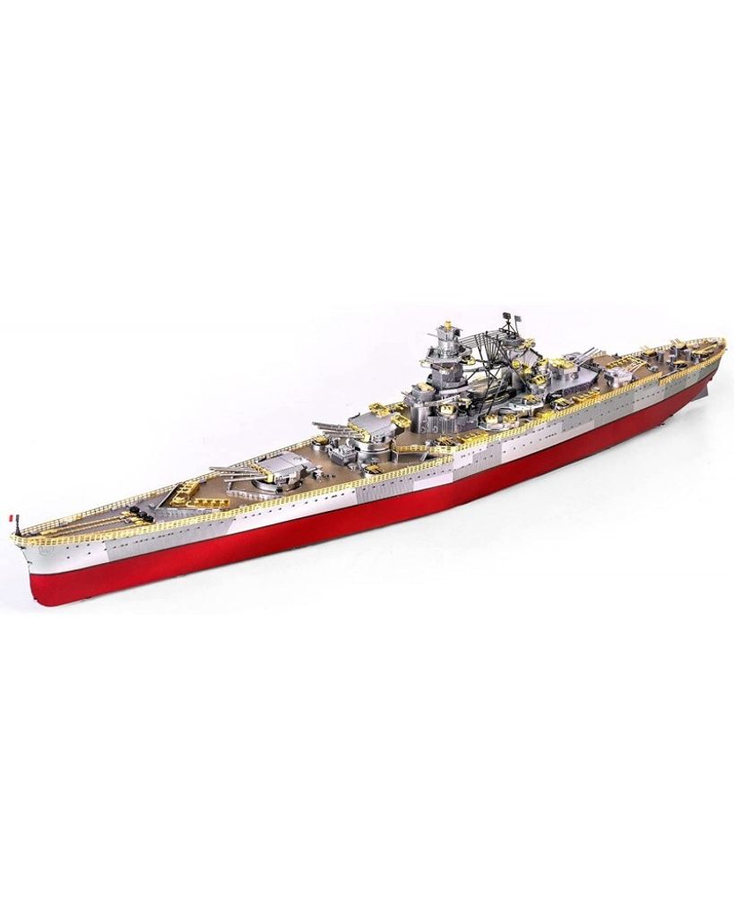 Piececool 3D puzzle, Battleship Richelieu, métal, 300 Image du produit 