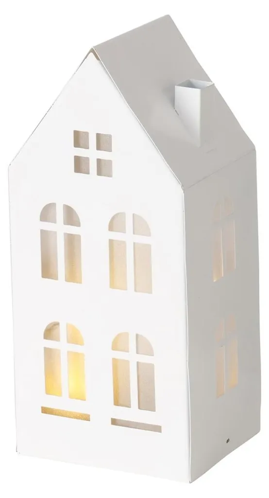 Décoration de Table Maison LED H22,3cm - Ambiance Cocooning Métal