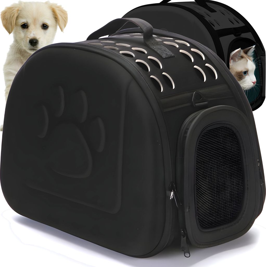 Transportbox Hundebox im Schwarz Hundetransportbox Produktbild 