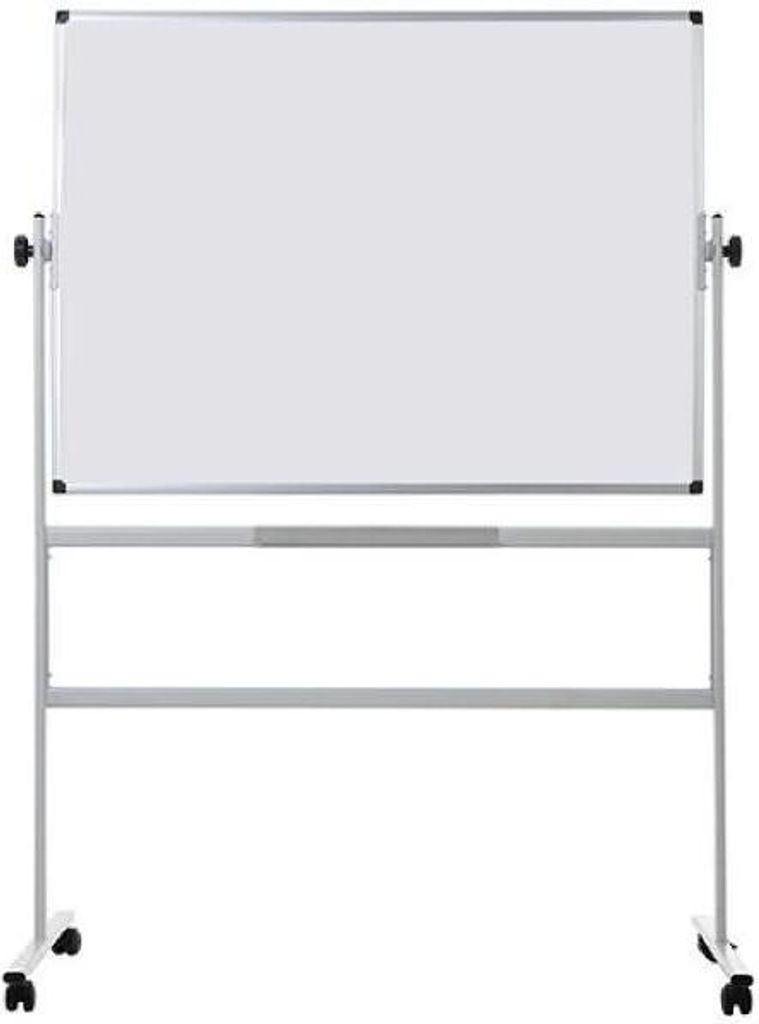 Bi-Office mobiles Whiteboard MAYA 150,0 x 100,0 cm weiß emaillierter Stahl