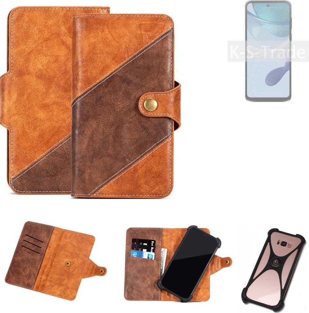 K-S-Trade Handyhülle Schutzhülle Bookstyle Case Wallet-Case Produktbild 