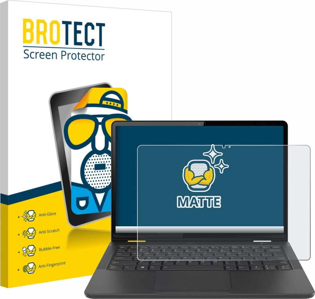 BROTECT Schutzfolie für Lenovo 13w Yoga Gen 2 Displayschutz Displayschutzfolie Folie Matt Entspiegelungsfolie
