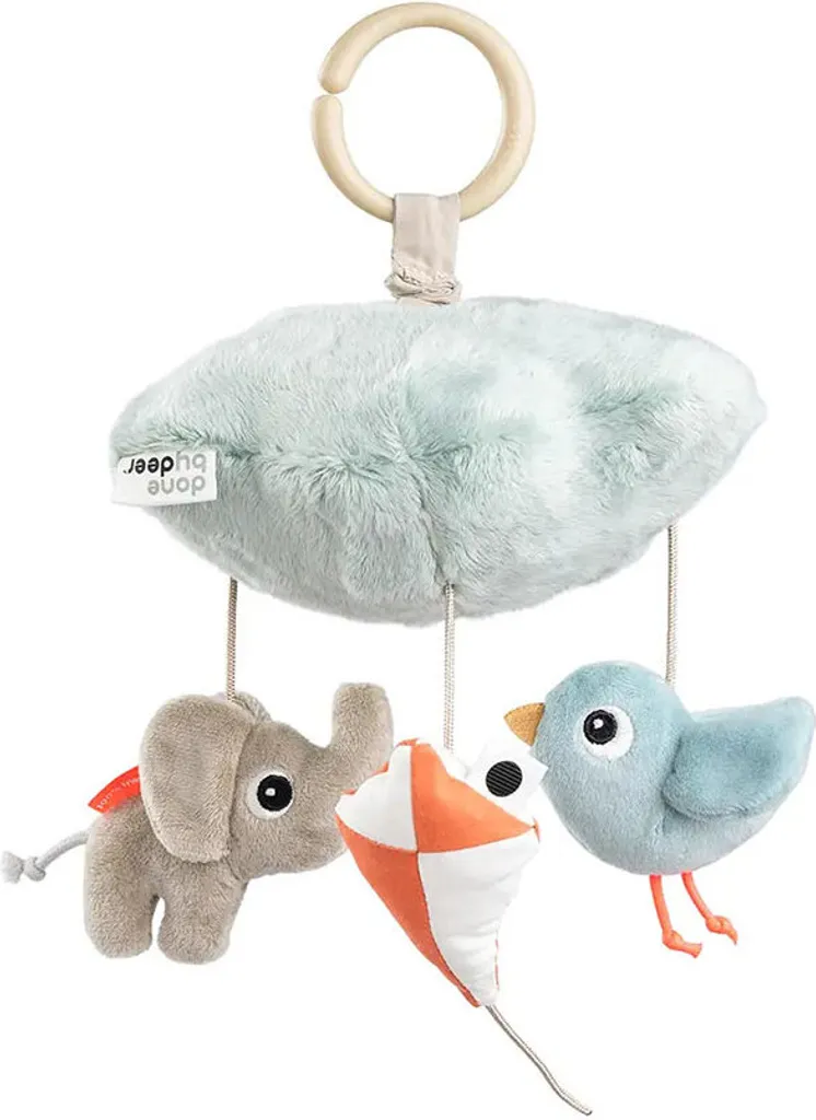 Mobile de Lit Musical Bébé Done By Deer Playground Design Scandinave