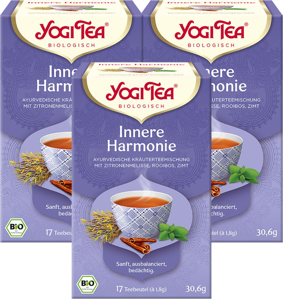 3 x YOGI TEA Innere Harmonie | 3 x 30,6g