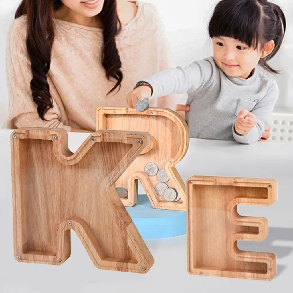 Spardose Kinder Alphabet Sparbüchse Kreative groß
