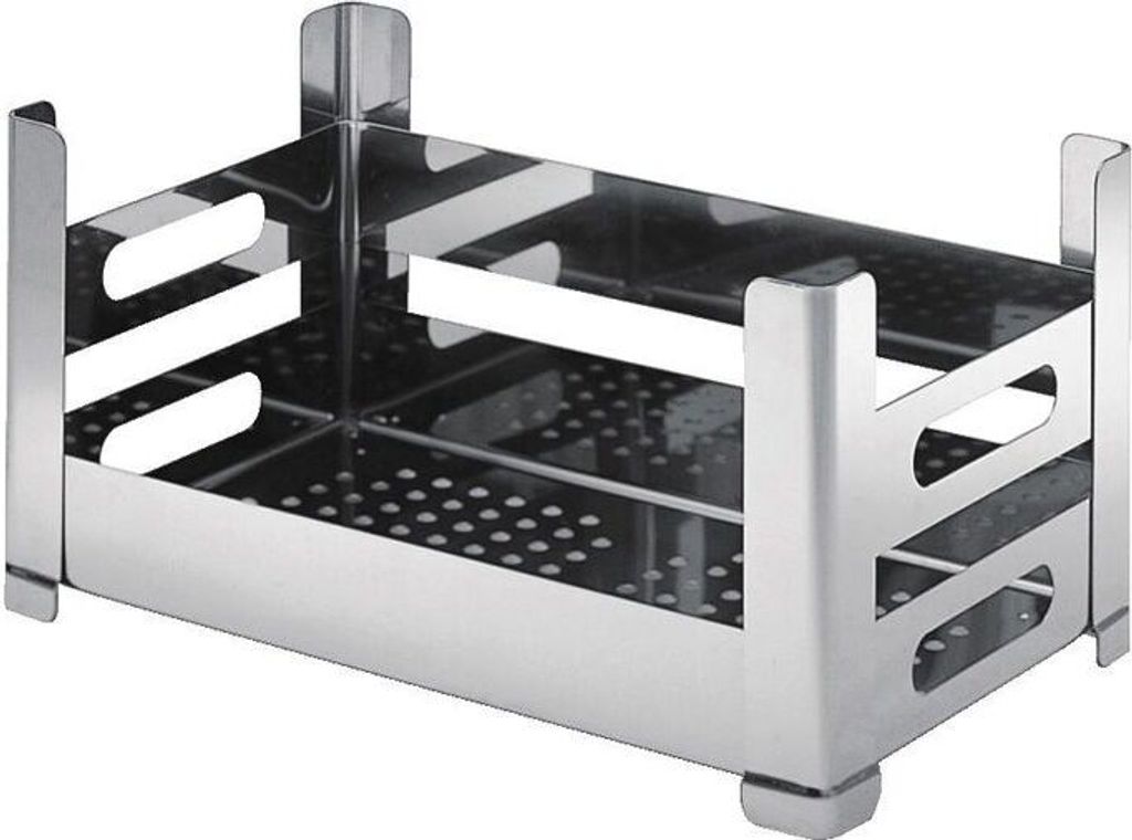 Graepel High Tech P.U.B. INSTANT Multifunktions-Schrankelement aus Edelstahl, Größe Graepel:l 51 x b 31 x h 18