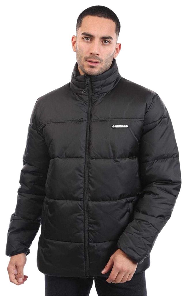 Nautica - Steppjacke für Herren, Regulär GT14735 (M) (Schwarz)