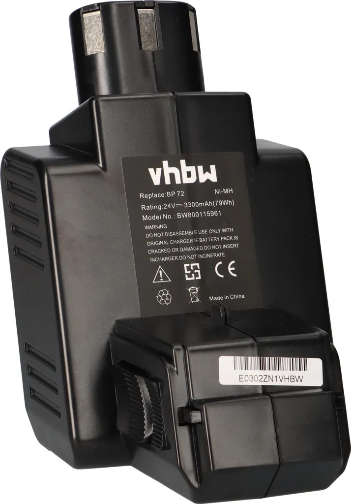 Batterie pour Hilti TE 5-A BP72 24V 3.3Ah Ni-MH haute performance durable
