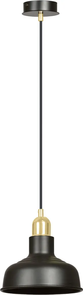 Suspension noire IBOR 1 simple à installer luminaire E27 réglable 60W