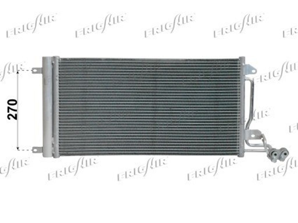 FRIGAIR 0810.3044 Kondensator Klimaanlage Klimakondensator für AUDI A1 Sportback (8XA, 8XF)