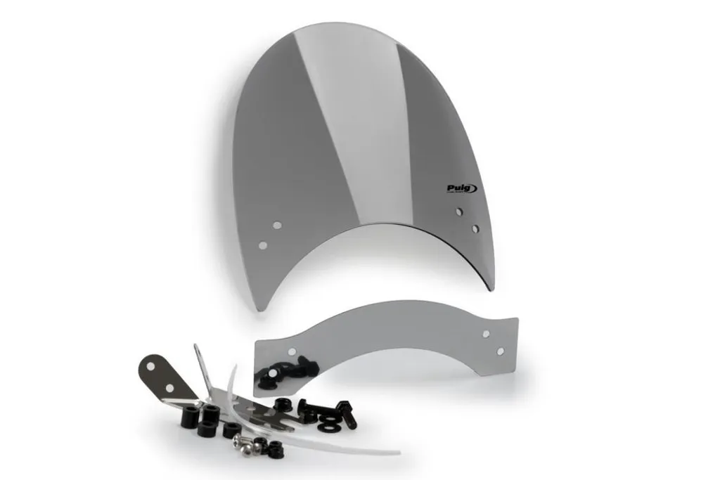 Pare-brise PUIG 0131H pour stopper le vent et les turbulences moto