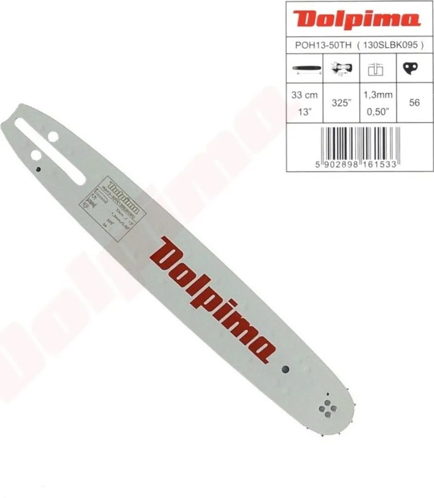 Guida Barra Dolpima 130Slbk095 .325" 1,3mm 33cm - Alta Efficienza