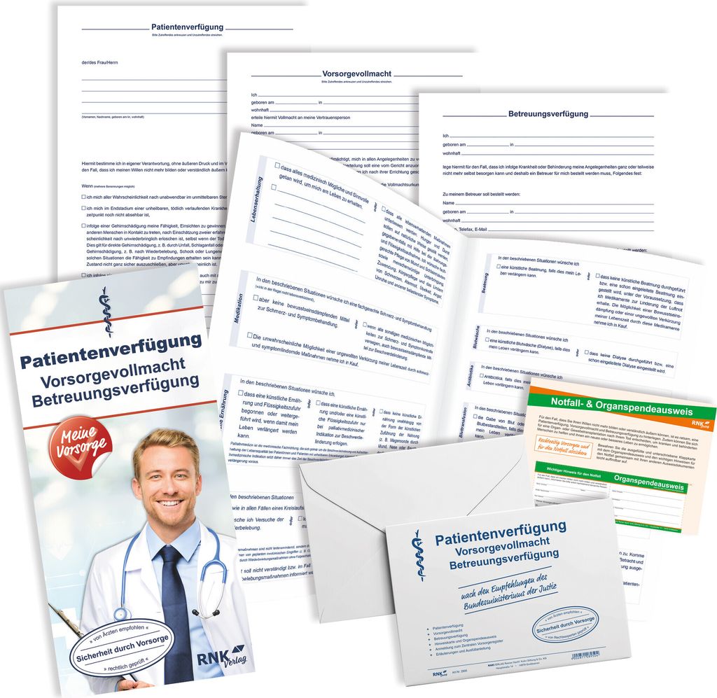 RNK-Verlag Patientenverfügung Formulare 2895 Produktbild 18