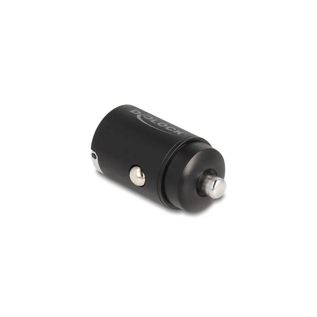 Adattatore Ricarica Auto Delock 18W USB-A: Efficienza e Sicurezza Mini - 3