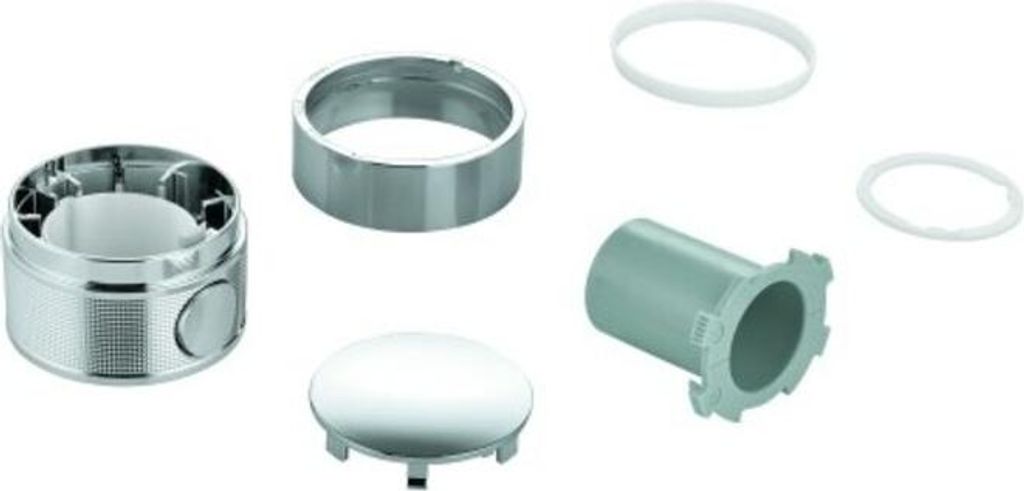 GROHE Temperaturwählgriff 49029, für Fertigmontageset Grohtherm SmartControl Thermostate, chrom