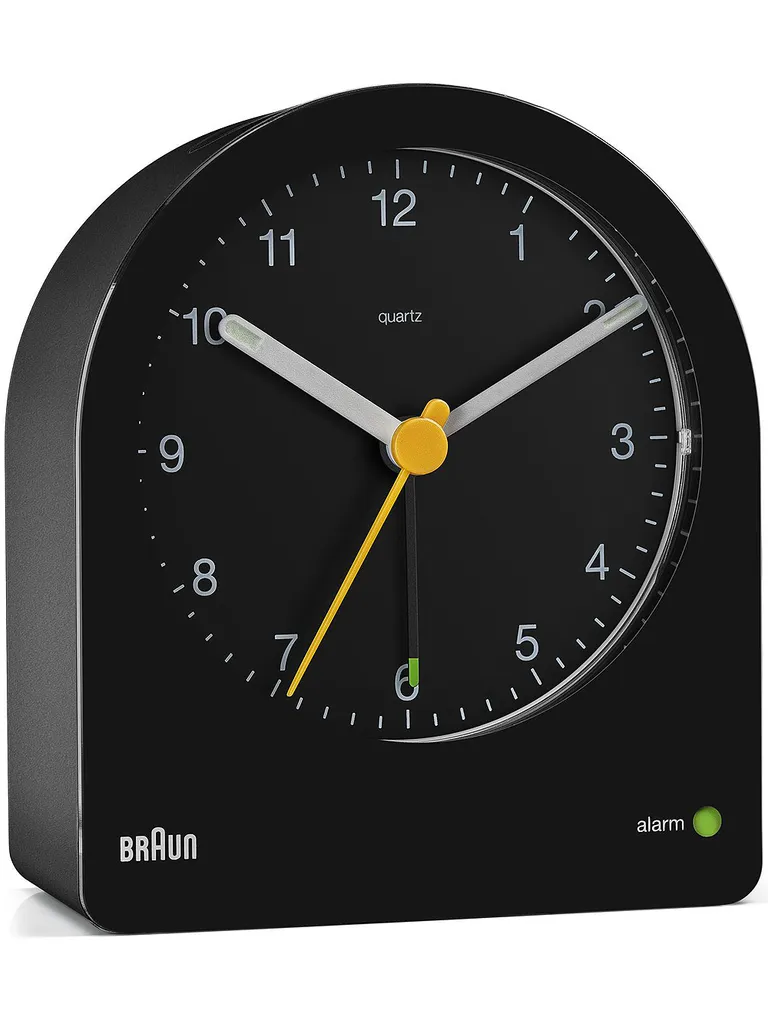 Braun BC22B Réveil sans Tic-Tac pour un Sommeil Profond et Paisible