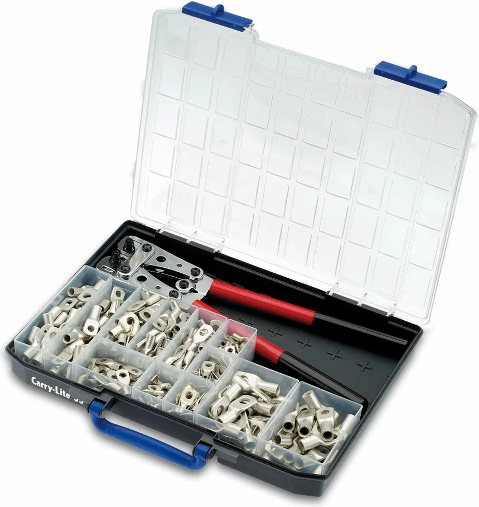 Kit de Terminaux de Câblage Robuste Cimco 181545 avec Coffret de 255 pcs - 2
