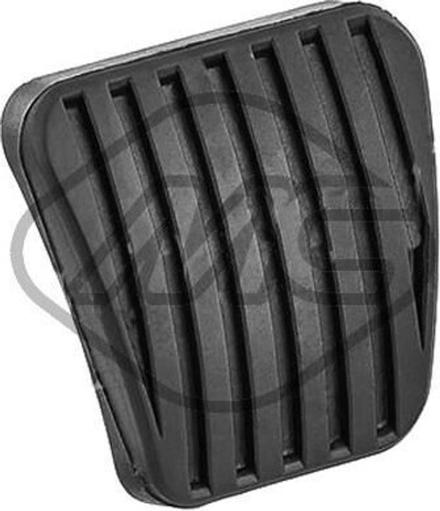 Metalcaucho Pedalbelag Kupplungspedal Pedalbelag 00425 für OPEL Corsa B Schrägheck (S93) Gummi 0,3kg 300g