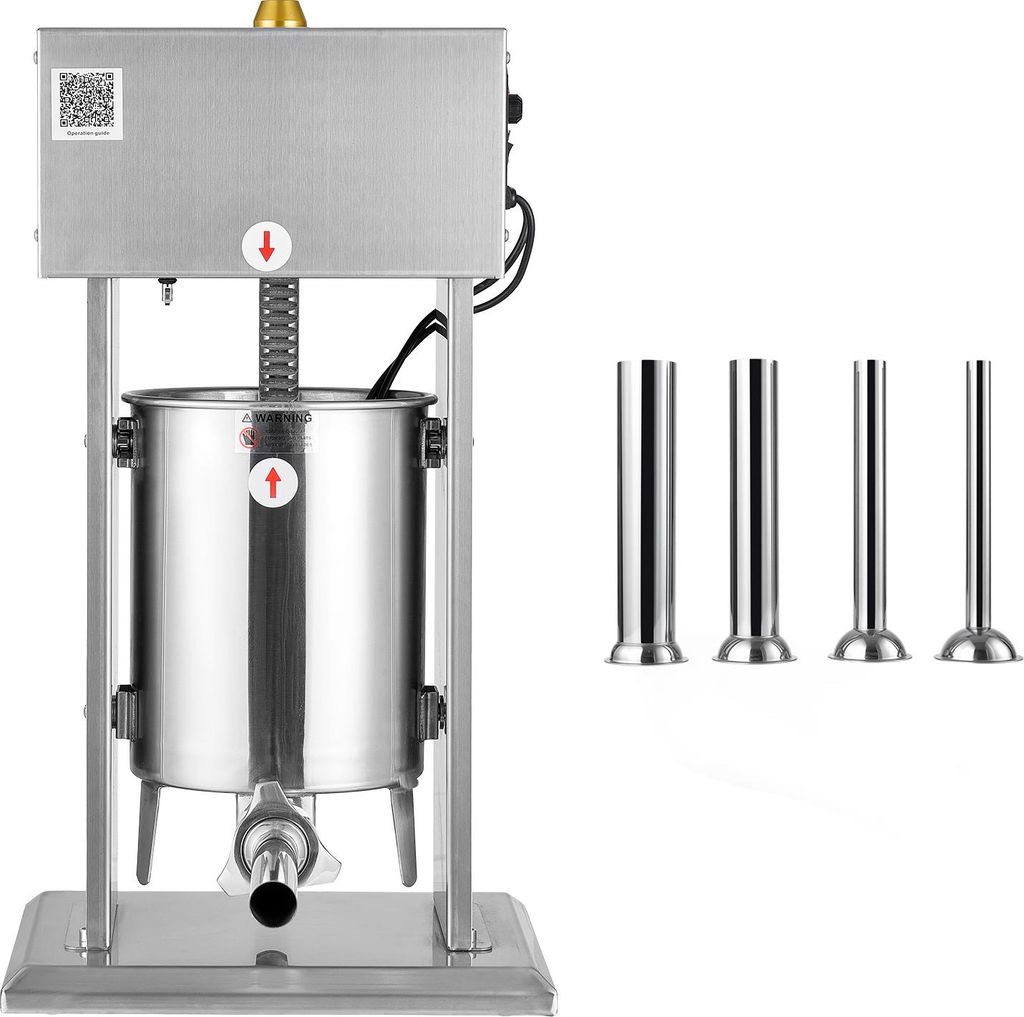 SucceBuy Elektrischer Wurstfüller 10 L mit stufenloser Produktbild 