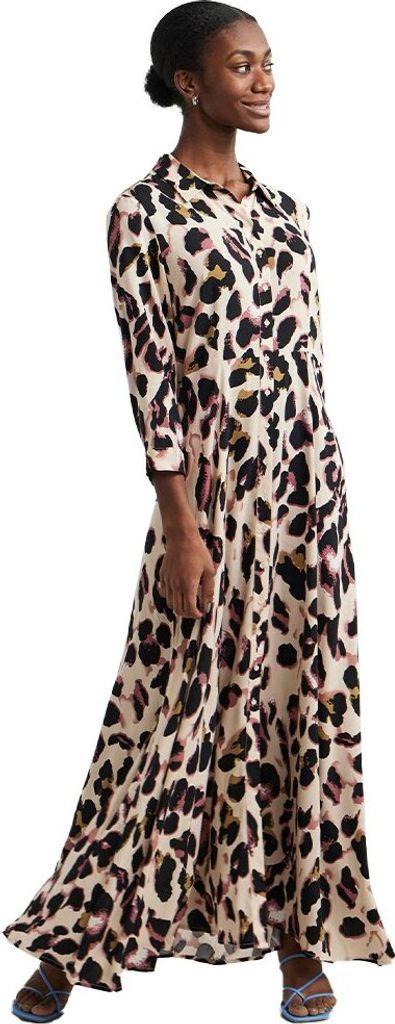 Yas Savanna S Langes Kleid Weiß L Frau Weiß L