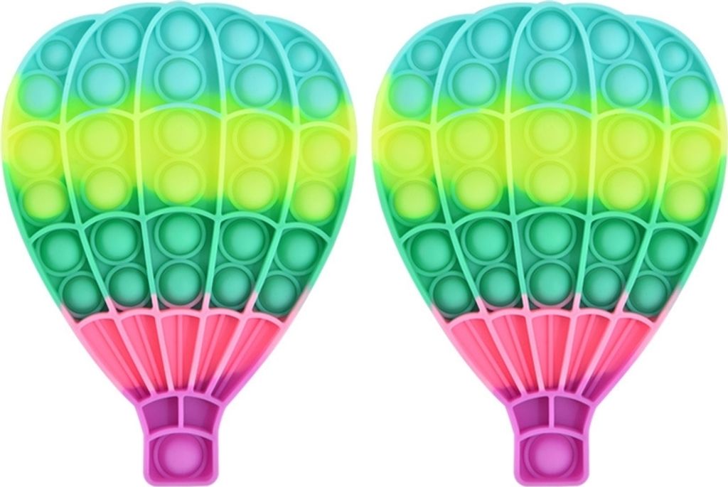 2 PCS Kinder Silikon Desktop Bildungsdekompression Spielzeug, Stil: Ballon