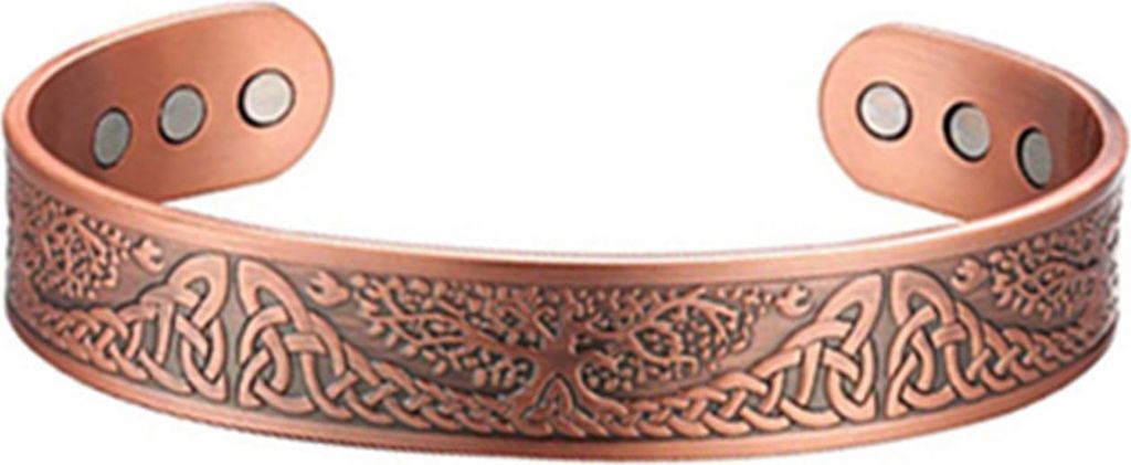 Magnetische Kupferarmbänder, Manschettenarmreif, Produktbild 