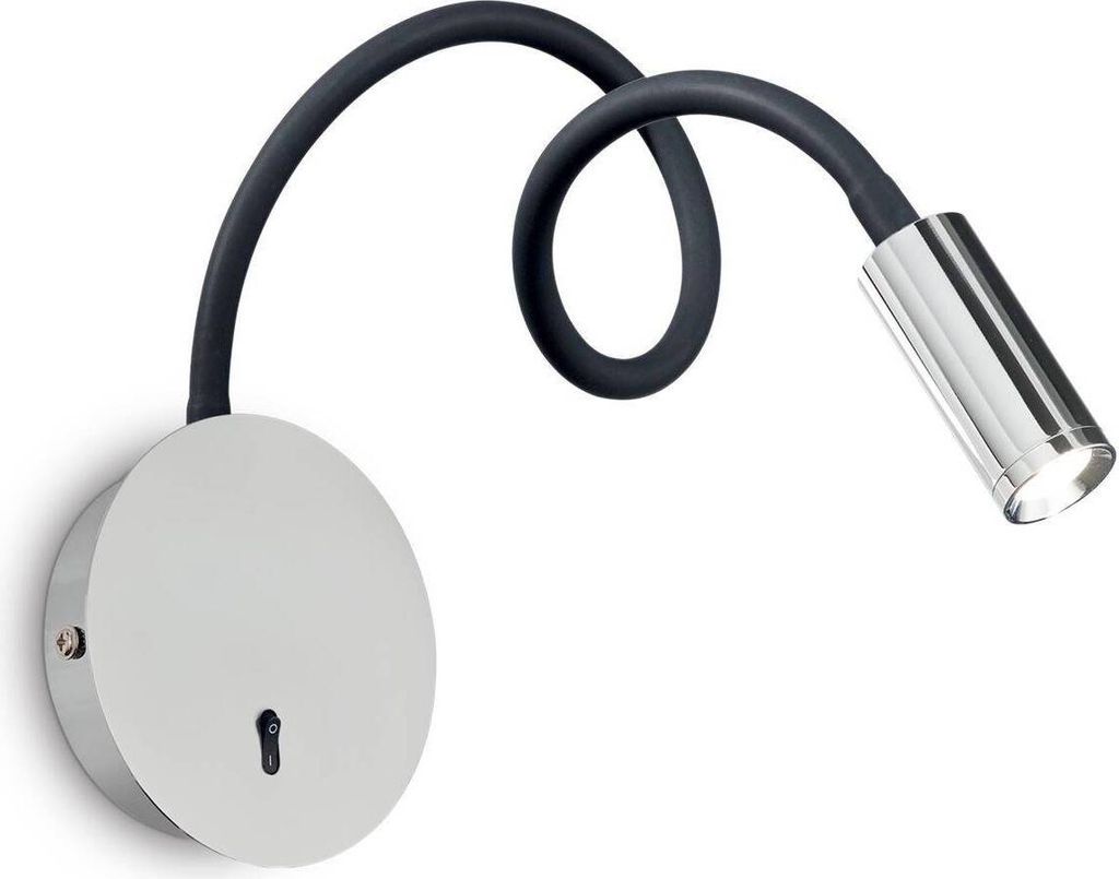 Ideal Lux LED Wandlampe Focus-2 Chrom 203188