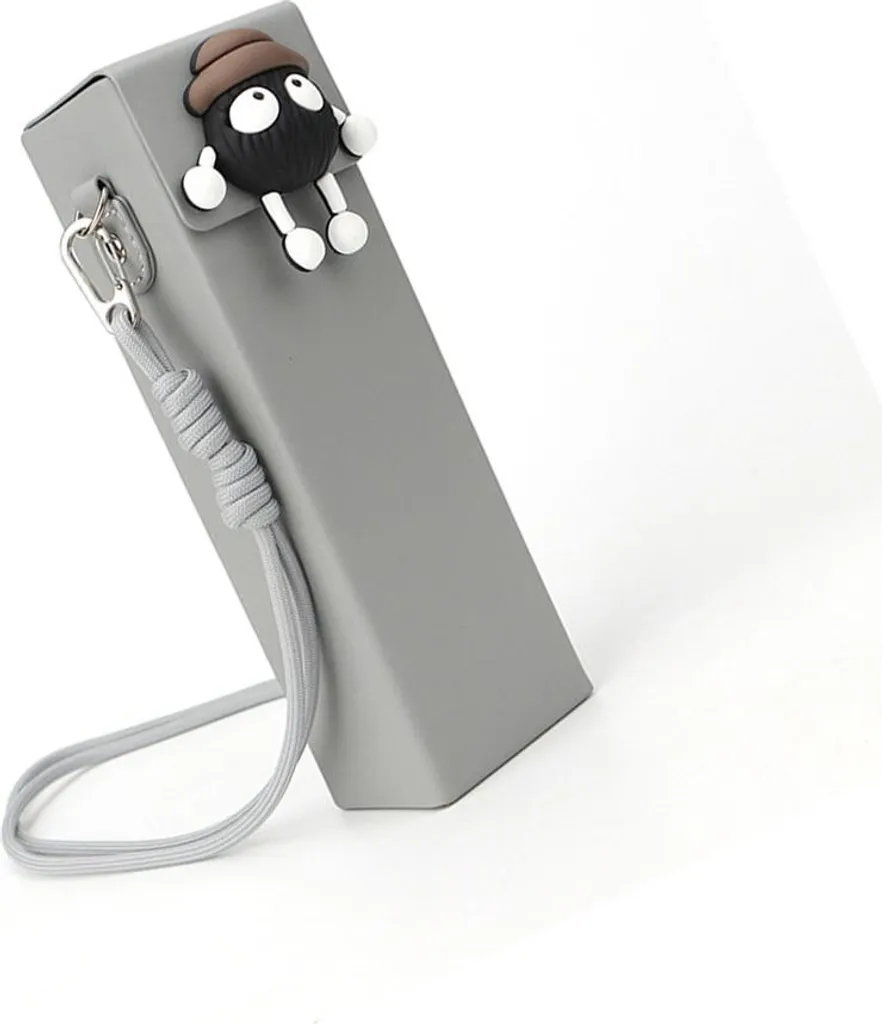 INF Custodia protettiva in pelle per DJI Osmo Pocket 3, antiurto e antigraffio Grigio