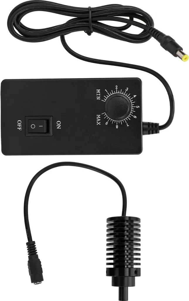 Source lumineuse coaxiale LED blanche pour microscope et projecteur 12V