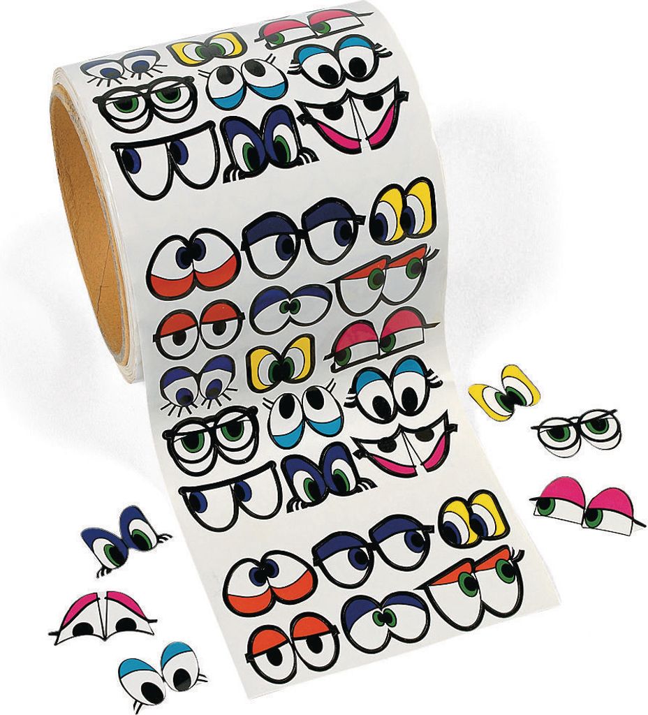 DIY bunte Augen Aufkleber Sticker 1005 Stück