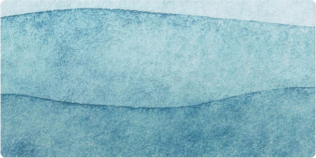 Pastellwellen– Schreibtischunterlage – Schreibtisch Tischunterlage – 100x50 cm – Unterlage Groß Schreibtischmatte