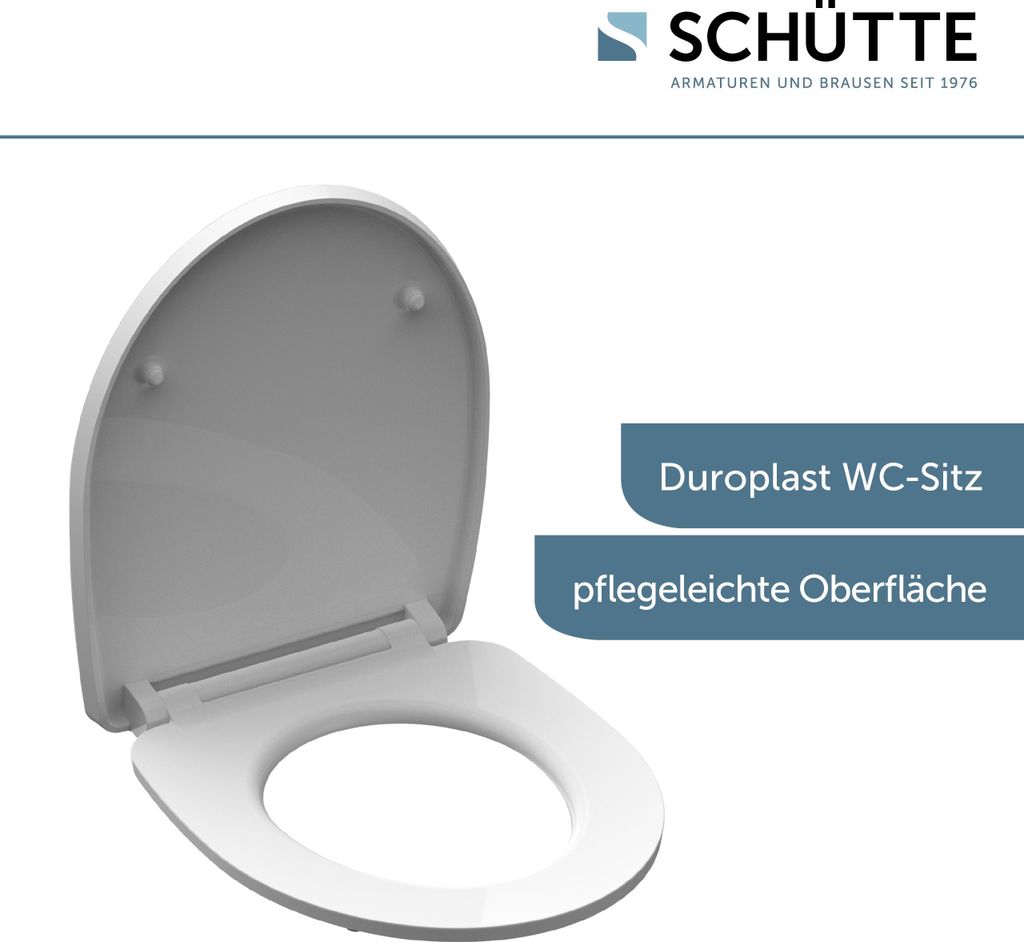 Deska sedesowa SCHÜTTE MAGIC LIGHT soft-close duroplast Zdjęcie produktu 3
