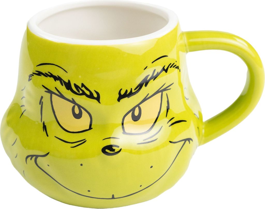 The Grinch 3D Tasse in Geschenkbox - Grinch Gesicht Produktbild 2