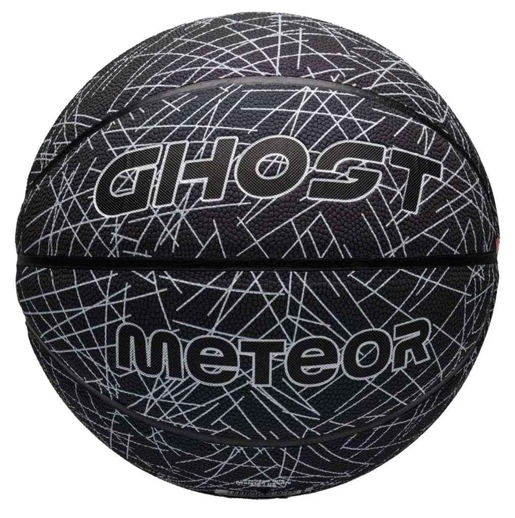 Ballon de basket officiel taille 7 Meteor Ghost pour entraînement