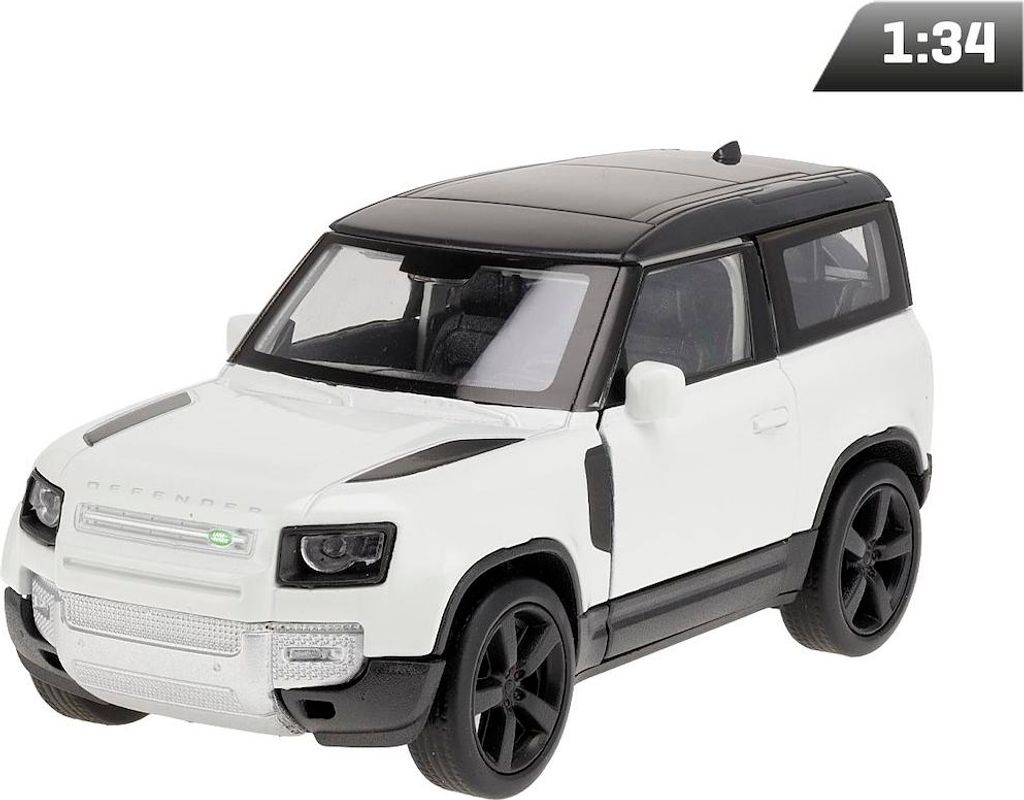 Modello 1:34, Land Rover Defender 2020, bianco Immagine del prodotto 