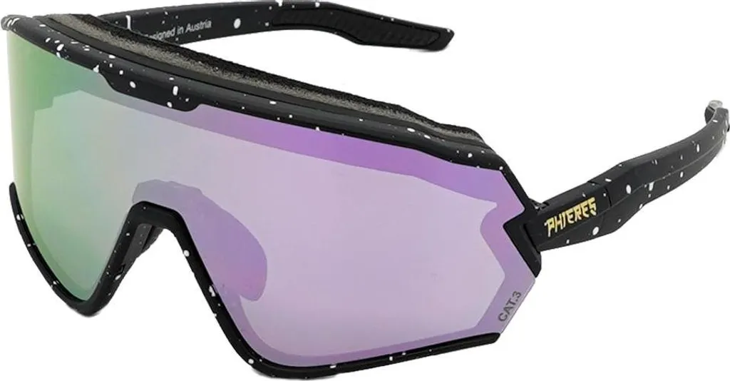 Lunettes PHIERES Sharkbiteph Plus : stop à l'éblouissement Splatter Noir