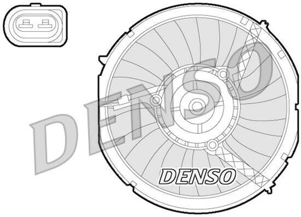 Ventilateur de refroidissement moteur Audi A4 et A6 - Qualité DENSO