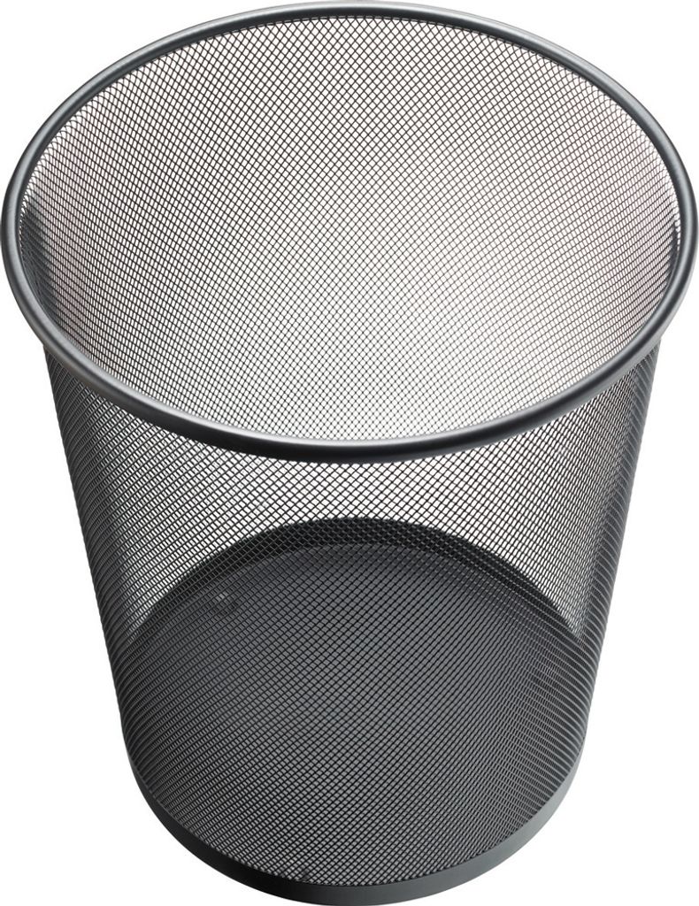 helit Papierkorb 15 l H280xØ267 mm mit Lochdekor - H2518595 Produktbild 